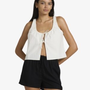 Short Rvca de cintura elástica Raya Negro