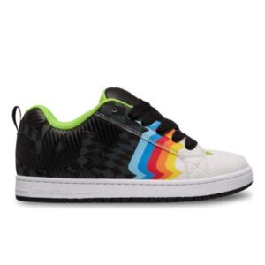 Zapatillas DC de piel Multi Court Graffik Blanco