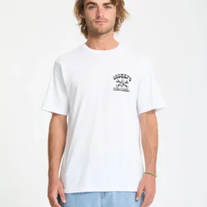 Camiseta Volcom Stoneys  Blanca