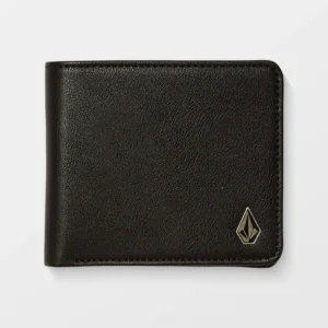 Cartera Volcom Slim Stone Small - Negra