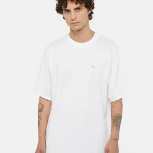 Camiseta Dickies de peso medio Clancy Blanca
