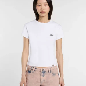 Camiseta Dickies de peso medio Gladeville Blanca