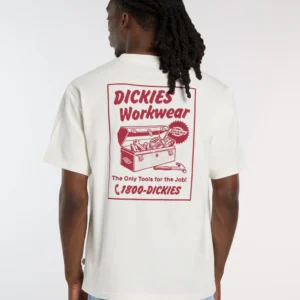 Camiseta  Dickies ligera Dry Ridge Blanca
