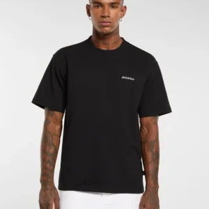 Camiseta Dickies de peso medio Loretto Negra