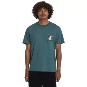 Camiseta Volcom Parted Out Pocket Verde