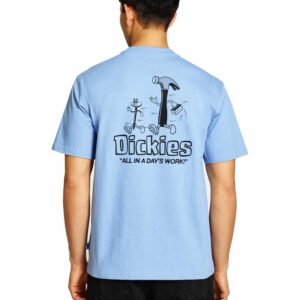 Camiseta Dickies de peso medio Fairlawn Azul