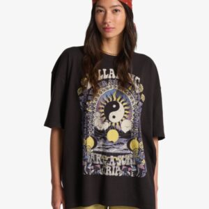 Camiseta Billabong de manga corta Surf Trip Negro