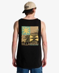 Camiseta Billabong sin mangas Good Times Negro