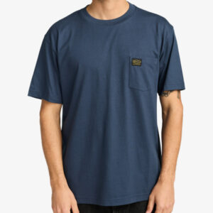 Camiseta Rvca Americana Pocket Azul