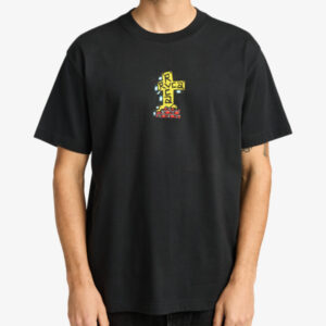 Camiseta Rvca Barba Cross Negro
