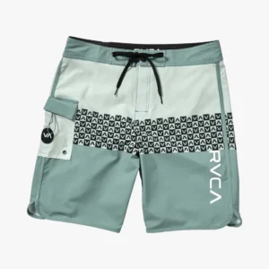 Bañador Rvca Eastern 20" Lead Verde