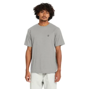 Camiseta Volcom Circle Blanks - Heather Gris