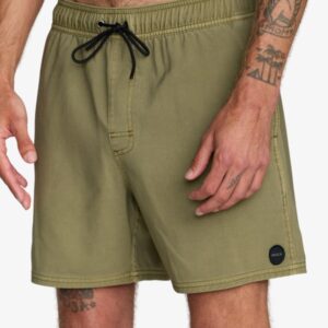 Bañador Rvca Hombre Pigment 16" Verde