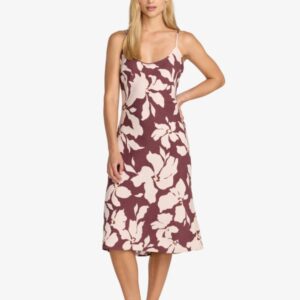 Vestido Rvca con tirantes Mujer Lets Dance Slip Marrón