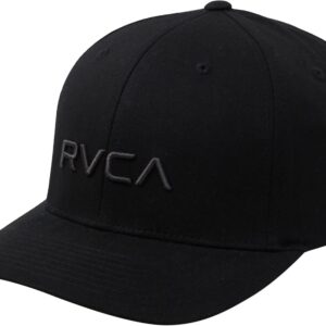 Gorra Rvca Flex Fit Flexfit Negra