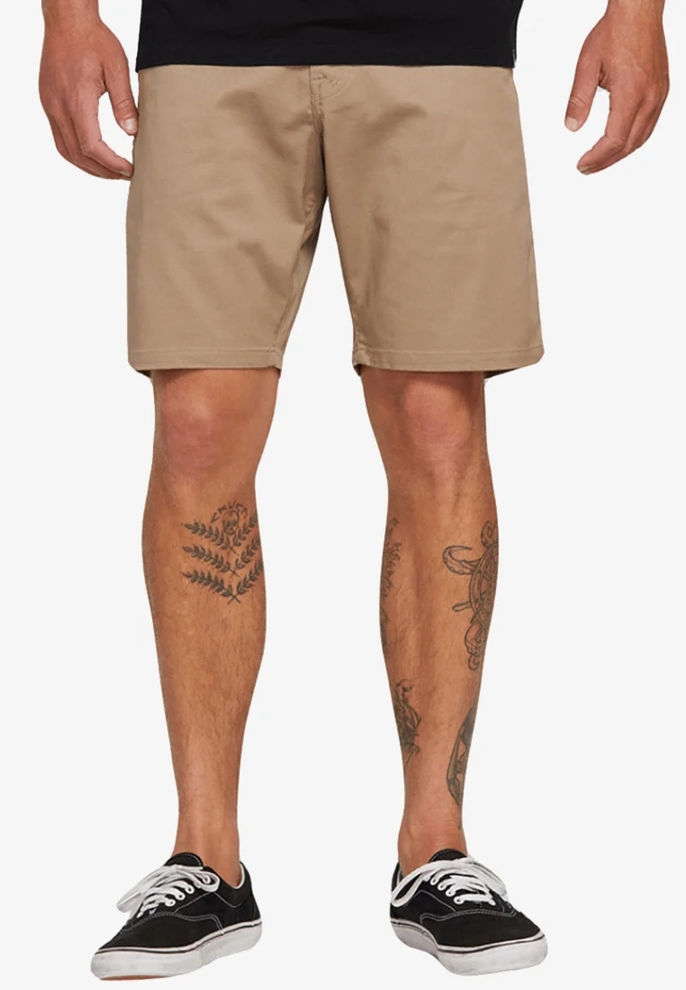 Bermuda Volcom Frickin Modern Stretch 19" Khaki