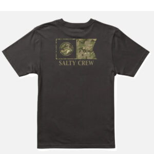 Camiseta Salty Crew Flagship Fill  Negra