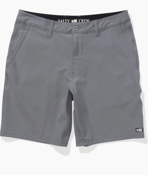 Bermuda Salty Crew Hydrid Lowtide de 20" Gris