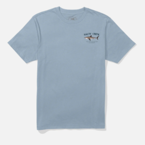 Camiseta Salty Crew de manga corta Bruce Azul