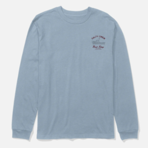 Camiseta Salty Crew de manga larga Boat Shop Azul