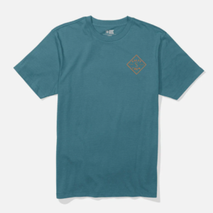 Camiseta Salty Crew de manga corta Tippet Hydro Azul