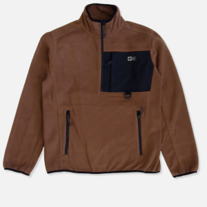 Chaqueta polar Salty Crew Tundra Marrón