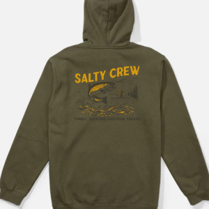 Sudadera Salty Crew Nature Vibes  Verde