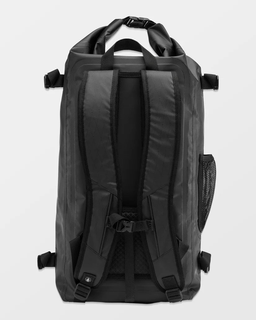 Mochila Volcom Drystone Wet/Dry Roll Top Negra - Imagen 2