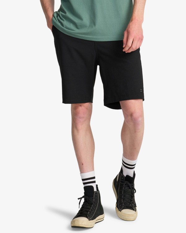 Bermuda Billabong Hybrid Crossfire Negra