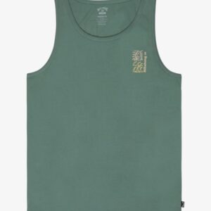 Camiseta Billabong sin mangas Hombre Feeling Verde