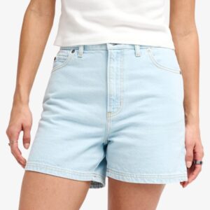 Bermuda Rvca Vaquera Mujer Coco Azul