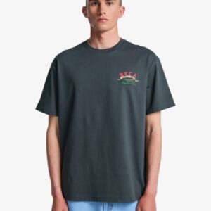 Camiseta Rvca Welcome Hombre Marrón