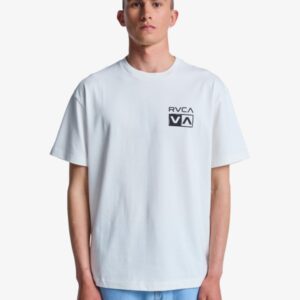 Camiseta Rvca Hombre Horton Florida Blanco