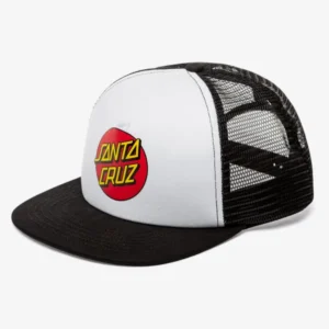 Gorra Santa Cruz Classic Dot Mesh Blanca