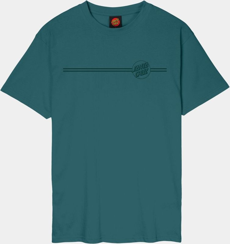 Camiseta Santa Cruz Tonal Opus Dot Stripe Azul - Imagen 2