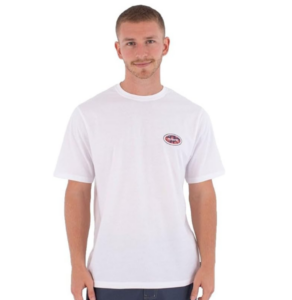 Camiseta Hurley manga corta Printing Press Vasce Blanca