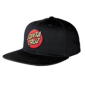Gorra Santa Cruz Classic Dot Snapback Negra