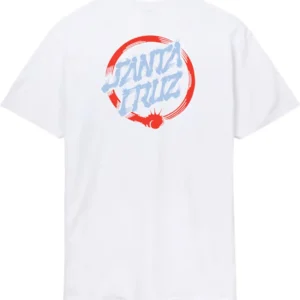 Camiseta Santa Cruz Mako Dot Blanca
