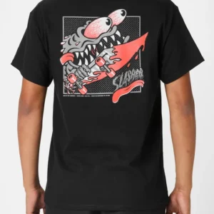 Camiseta Santa Cruz Meek Slasher Box Negra