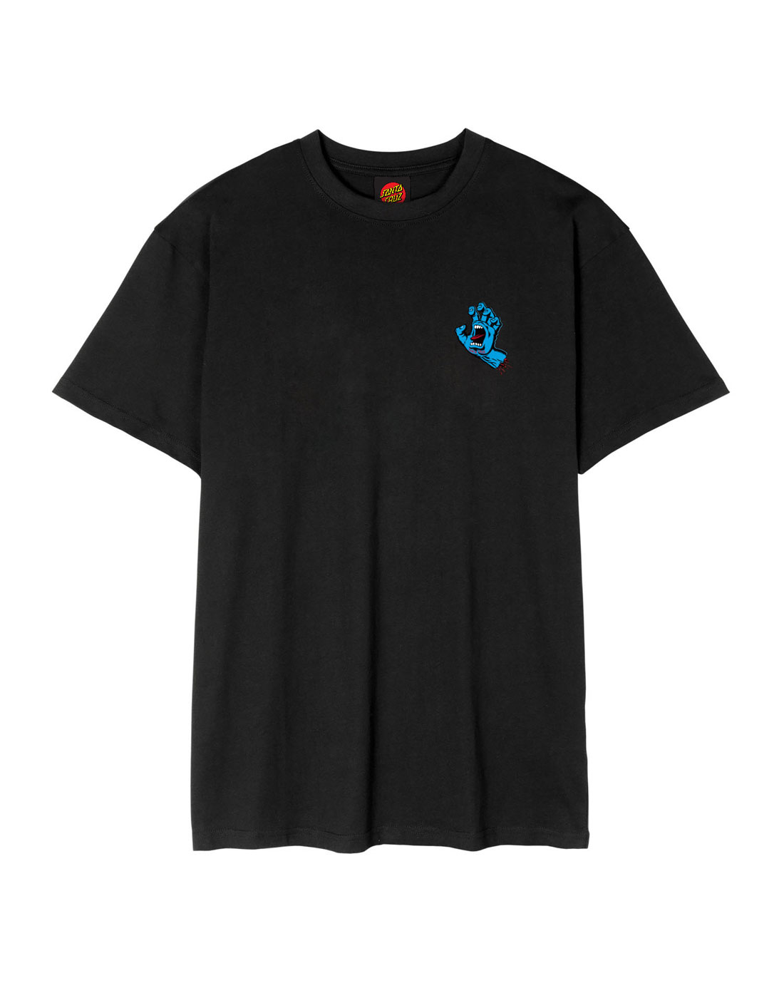 Camiseta Santa Cruz Screaming Hand Chest Negra - Imagen 2