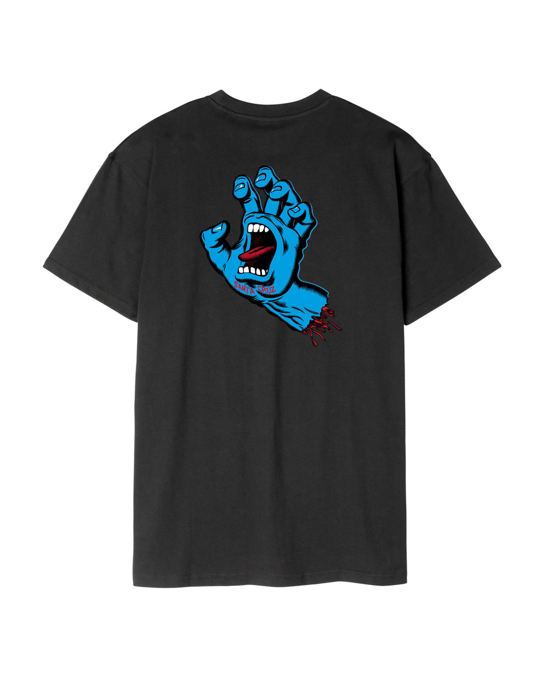 Camiseta Santa Cruz Screaming Hand Chest Negra