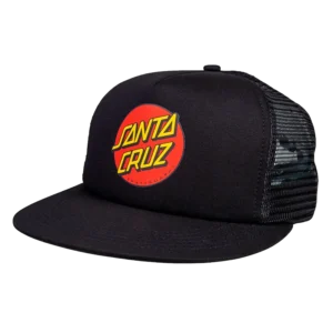 Gorra Santa Cruz Classic Dot Meshback Negra