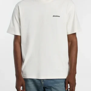 Camiseta Dickies de peso medio Loretto Blanca