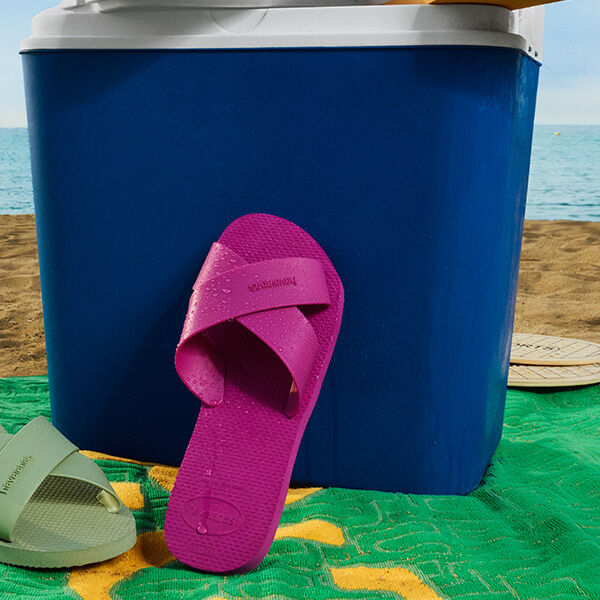 Sandalias Havaianas Aqua Rosa - Imagen 4
