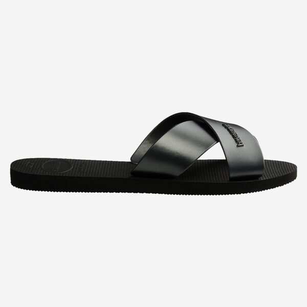 Sandalias Havaianas Aqua Metallic Negra