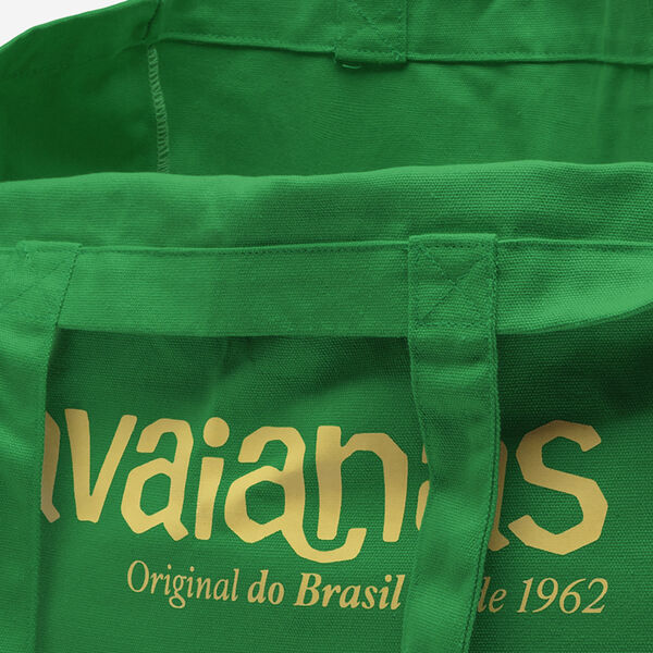 Bolso Tote Havaianas De Playa XL Logo Verde - Imagen 3
