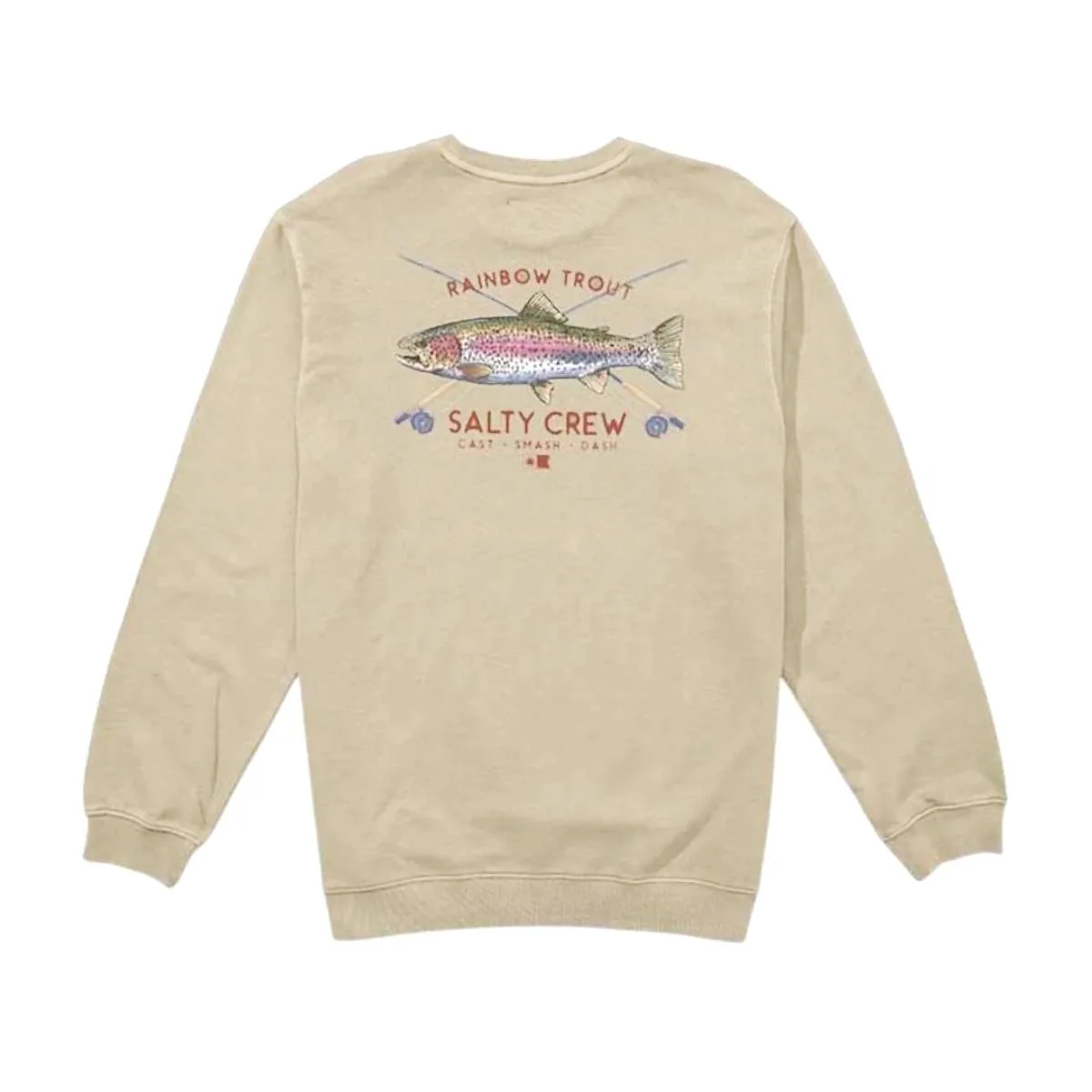 Sudadera Salty Crew Trout Mount Vintage Crew Amarilla