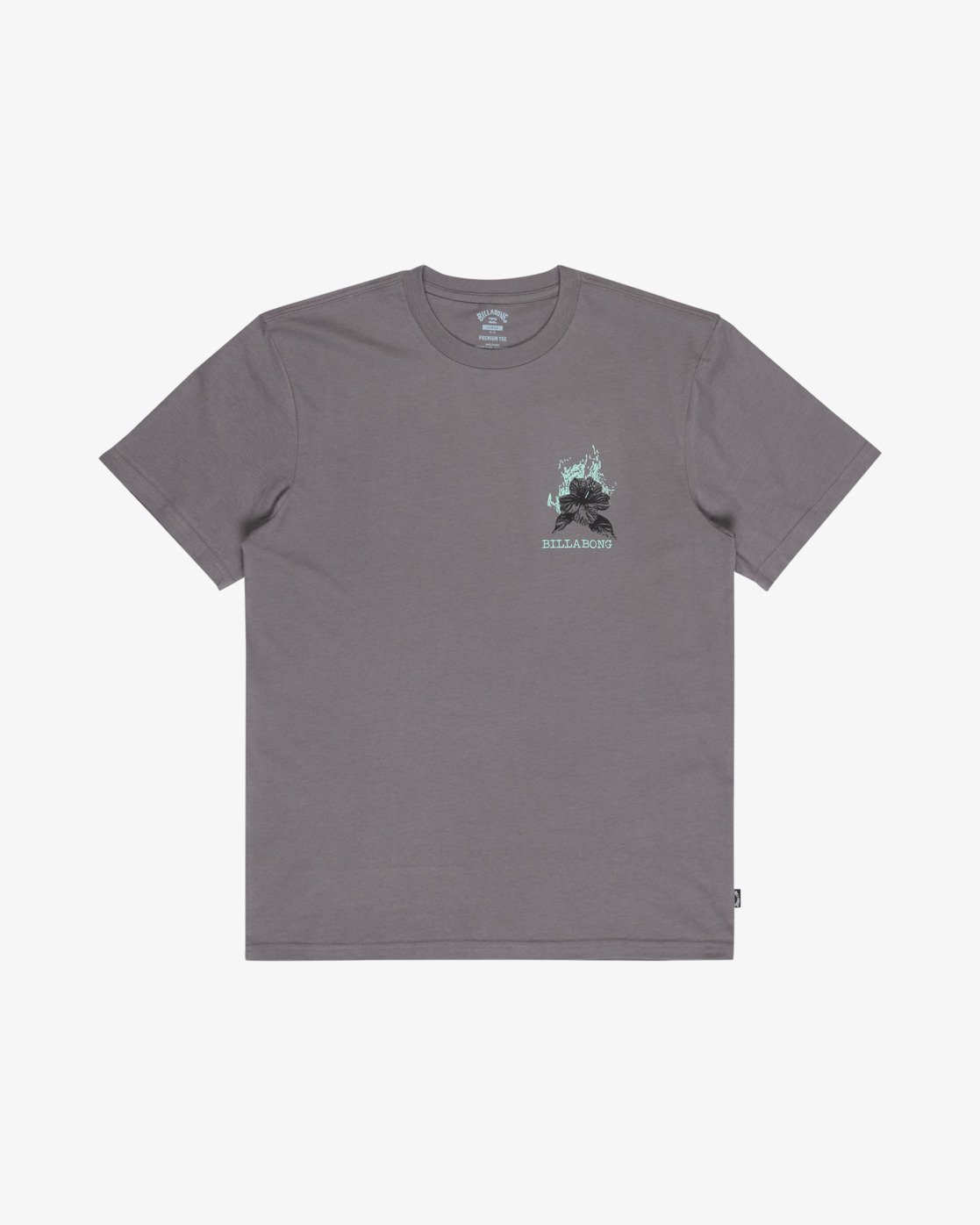 Camiseta Billabong Retro Poster Gris - Imagen 3