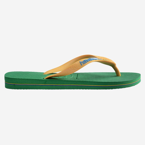 Sandalias Havaianas Brasil Logo Verde
