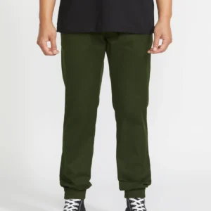 Pantalón Volcom Jogger Slim Frickin Verde